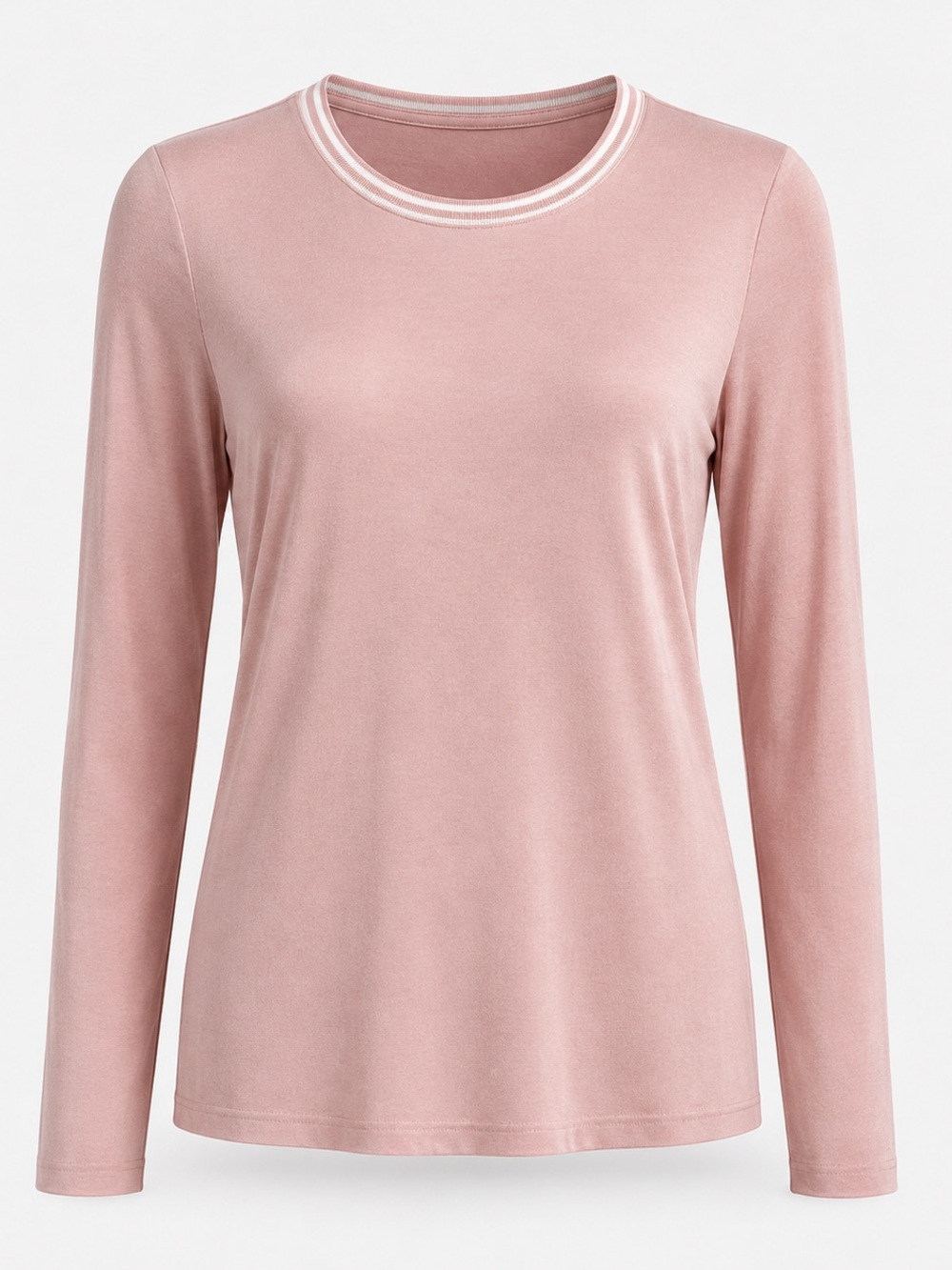 Beautiful Banana Republic long-sleeve top in a soft blush/dusty pink